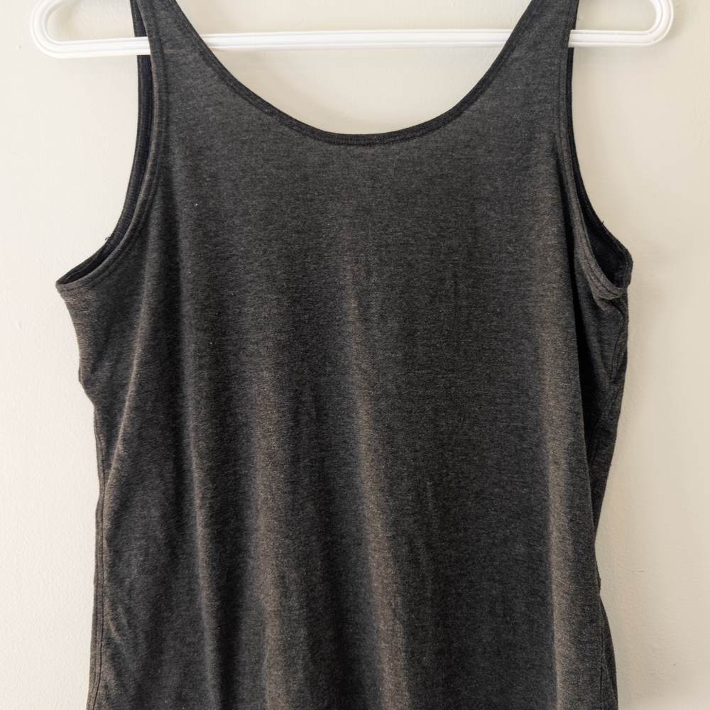 Adidas Charcoal Gray Tank Top
